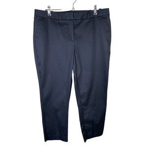Worthington sz 14 Crop Pants Black‎ Dressy Modern Fit Plus